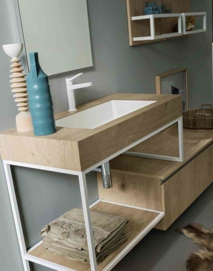 Mobili Bagno Industrial Style