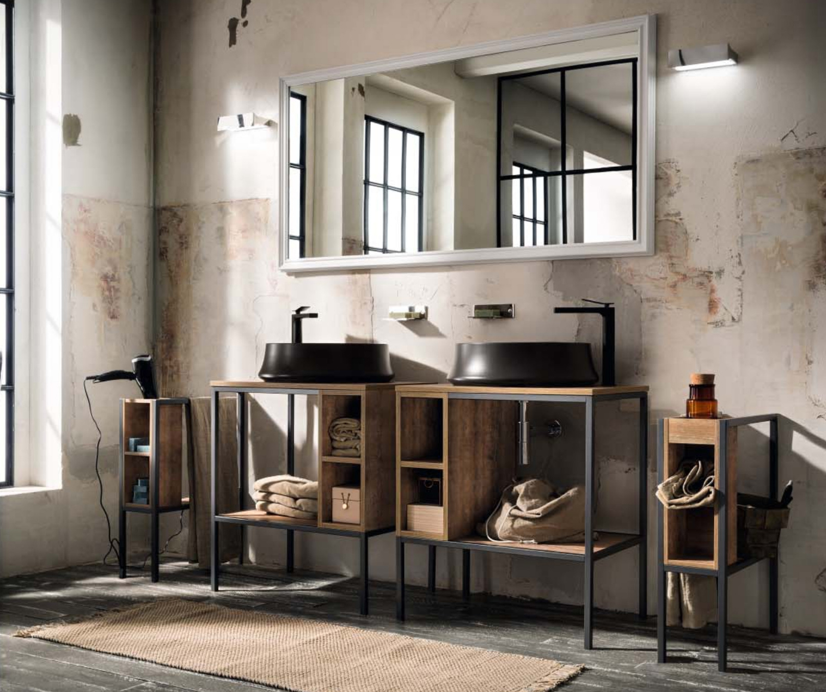 Mobili Bagno Industrial Style - Arredamenti Barin